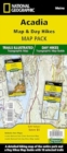 Acadia National Day Hikes and National Park [Map Pack Bundle] - Book