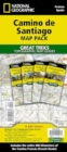 Camino de Santiago Map Map Pack Bundle : 4 map pack for the whole route - Book