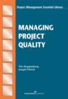 Managing Project Quality - Book