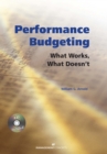 Performance Budgeting (with CD) : What Works, What Doesn't - Book