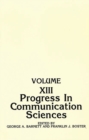 Progress in Communication Sciences : Volume 13 - Book