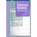 The Incompleteness Phenomenon - Book