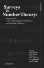 Surveys in Number Theory : Papers from the Millennial Conference on Number Theory - Book