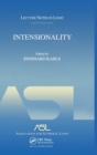 Intensionality : Lecture Notes in Logic 22 - Book