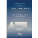 Logic Colloquium '03 : Lecture Notes in Logic 24 - Book