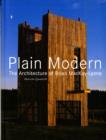 Plain Modern : The Architecture of Brian MacKay-Lyons - Book