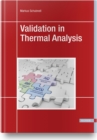 Validation in Thermal Analysis - Book