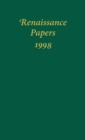 Renaissance Papers 1998 - Book