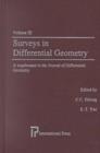 Surveys in Differential Geometry Vol III - Book