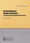 An Introduction to Groups and Lattices : Finite Groups and Positive Definite Rational Lattices - Book