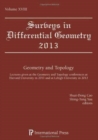 Surveys in Differential Geometry 2013 : Geometry and Topology - Book