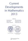 Current Developments in Mathematics 2013 - Book