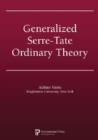 Generalized Serre-Tate Ordinary Theory - Book