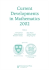 Current Developments in Mathematics, 2002 - Book
