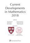 Current Developments in Mathematics, 2018 - Book
