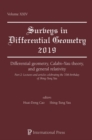 Differential geometry, Calabi-Yau theory, and general relativity (Part 2) : Lectures and articles celebrating the 70th birthday of Shing Tung Yau - Book