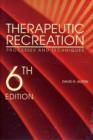 Therapeutic Recreation : Processes & Techniques - Book