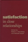 Satisfaction in Close Relationships - Book