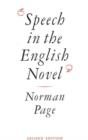 Speech in the English Novel - Book