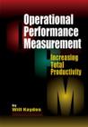 Operational Performance Measurement : Increasing Total Productivity - Book