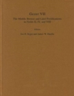 Gezer VII : The Middle Bronze Age and Later Fortifications in Fields II, IV, and VIII - Book