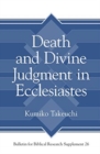 Death and Divine Judgment in Ecclesiastes - Book