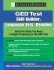 GED Test Skill Builder: Language Arts, Reading - eBook