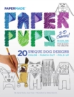 Paper Pups Coloring Book : Paper Pups 3-D Coloring! - Book