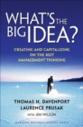 What's the Big Idea : Creating and Capitalizing on the Best Management Thinking - Book