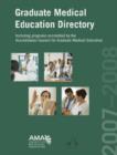Graduate Medical Education Directory - Book