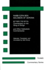 Commentary on the Song of Songs : And Other Kabbalistic Commentaries - Book