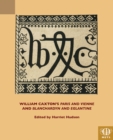 William Caxton's Paris and Vienne and Blanchardyn and Eglantine - eBook