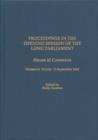 Proceedings in the Opening Session of the Long Parliament : House of Commons, Volume 6: 19 July-9 September 1641 - Book