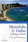 Explorer's Guide Honolulu & Oahu: A Great Destination - Book