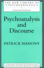 Psychoanalysis and Discourse - Book