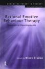 Rational Emotive Behaviour Therapy : Theoretical Developments - Book