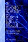 CRC Standard Probability and Statistics Tables and Formulae - Book