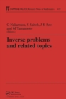 Inverse Problems and Related Topics - Book