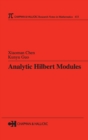 Analytic Hilbert Modules - Book