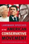 Landmark Speeches of the American Conservative Movement - Book