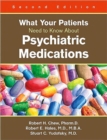 What Your Patients Need to Know About Psychiatric Medications - Book