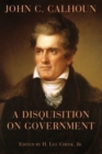 A Disquisition on Government - Book