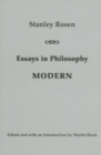 Essays in Philosophy: Modern - Book