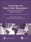 Guidelines for Public Debt Management  Accompanying Document and Selected Case Studies - Book