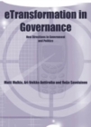 eTransformation in Governance: New Directions in Government and Politics - eBook