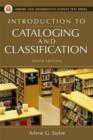 Introduction to Cataloging and Classification - Book