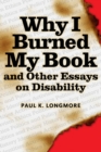 Why I Burned My Book - eBook