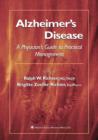Alzheimer's Disease : A Physician's Guide to Practical Management - eBook