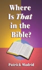 Where is THAT in the Bible? - eBook
