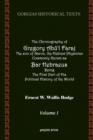 The Chronography of Bar Hebraeus (Vol 1) - Book